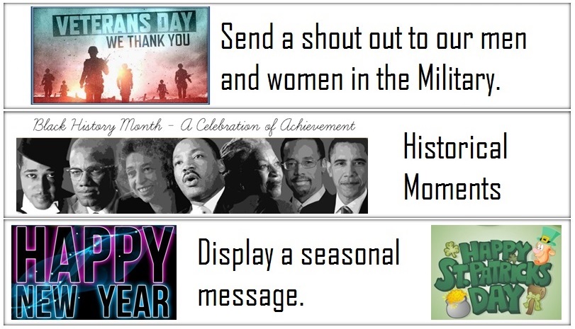 Suggested banner ads.